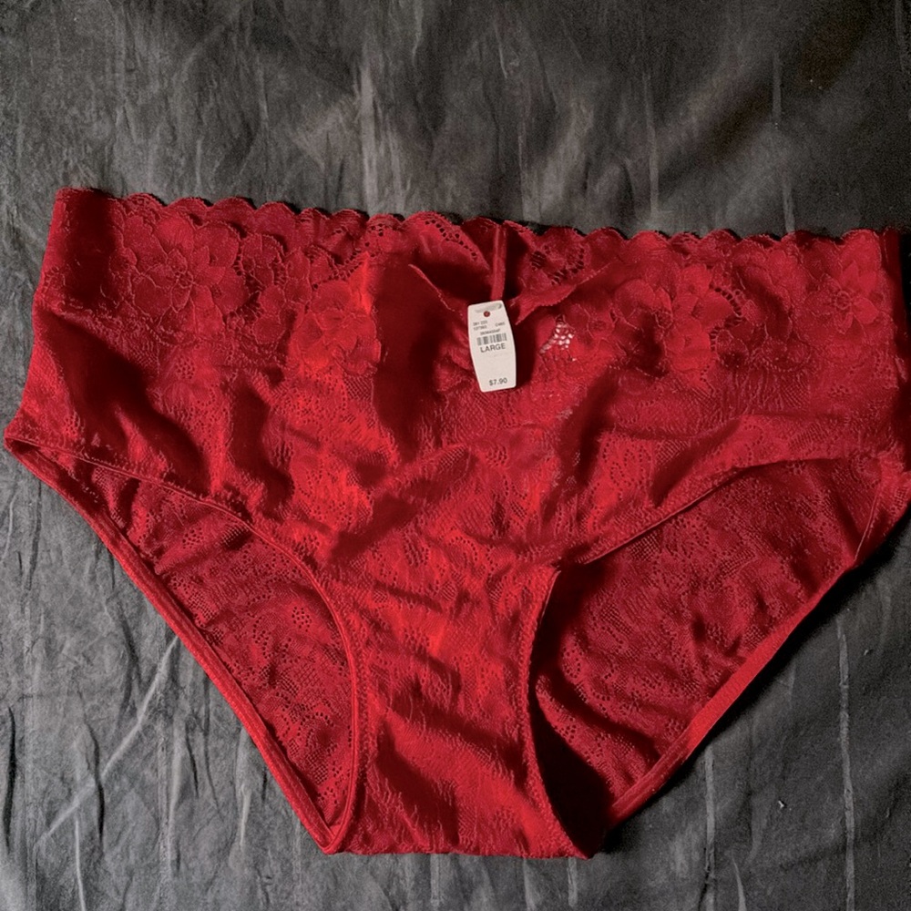 Maurice’s Red Panty, Size L